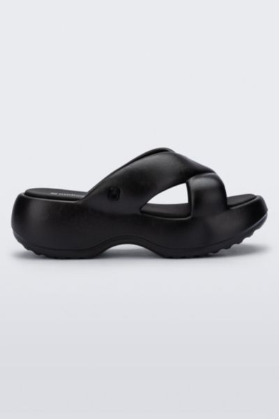 MELISSA FREE RISE PLATFORM SANDAL IN BLACK, WOMEN'S AT URBAN OUTFITTERS 