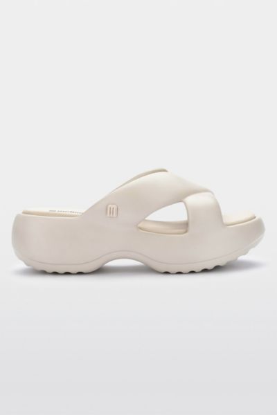 MELISSA FREE RISE PLATFORM SANDAL IN BEIGE, WOMEN'S AT URBAN OUTFITTERS 