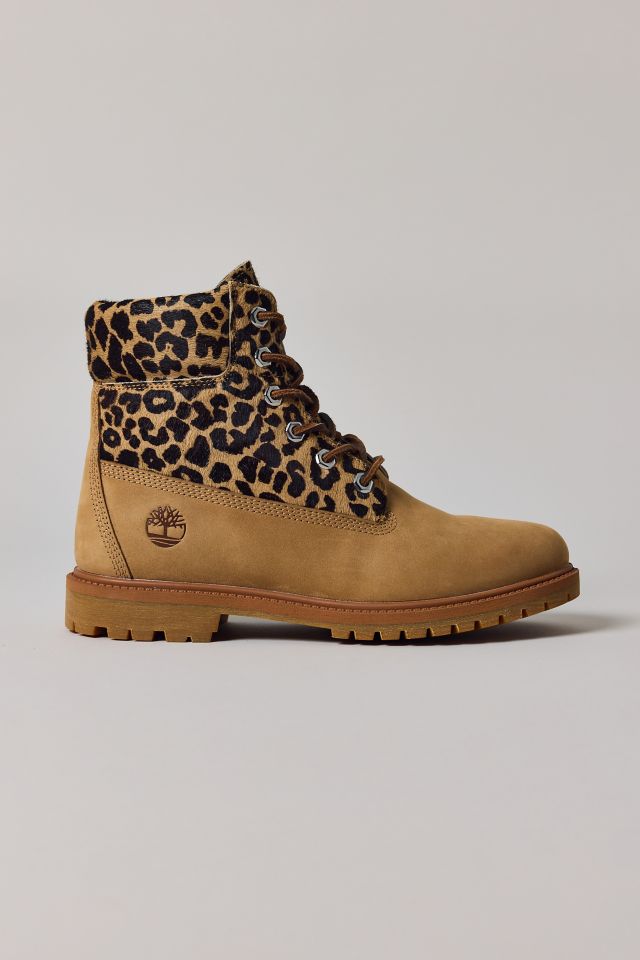 Timberland Women's Leopard Print Premium 6-Inch Boot #1