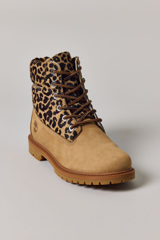 Timberland Women's Leopard Print Premium 6-Inch Boot #2