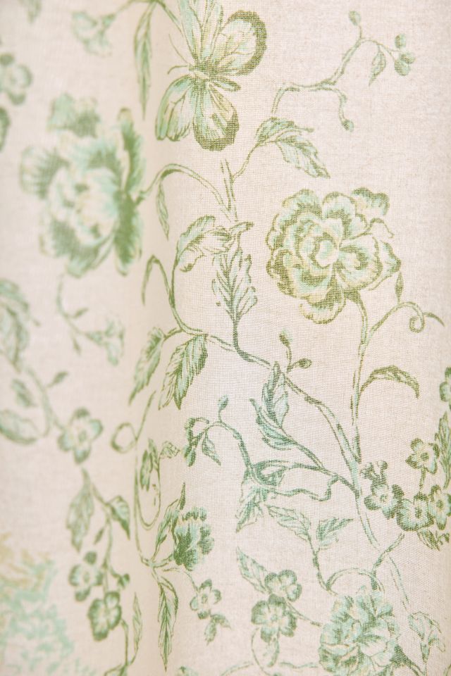 Bunny Toile Patterned Shower Curtain