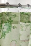 Preppy Toile Patterned Shower Curtain