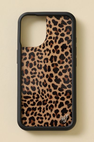 Wildflower Meow Leopard Print iPhone Case