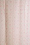 Eloise Bow Patterned Shower Curtain