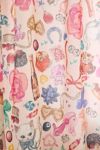 Betty Collage Patterned Shower Curtain