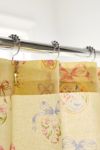Locket Frame Patterned Shower Curtain