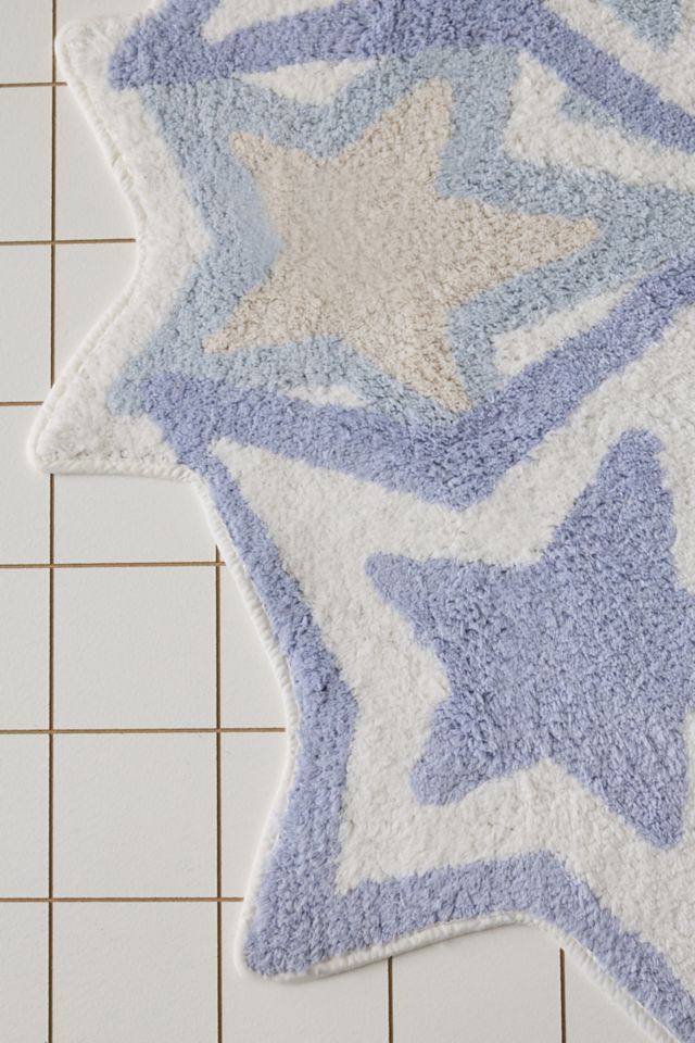 Star Runner Tufted Bath Mat