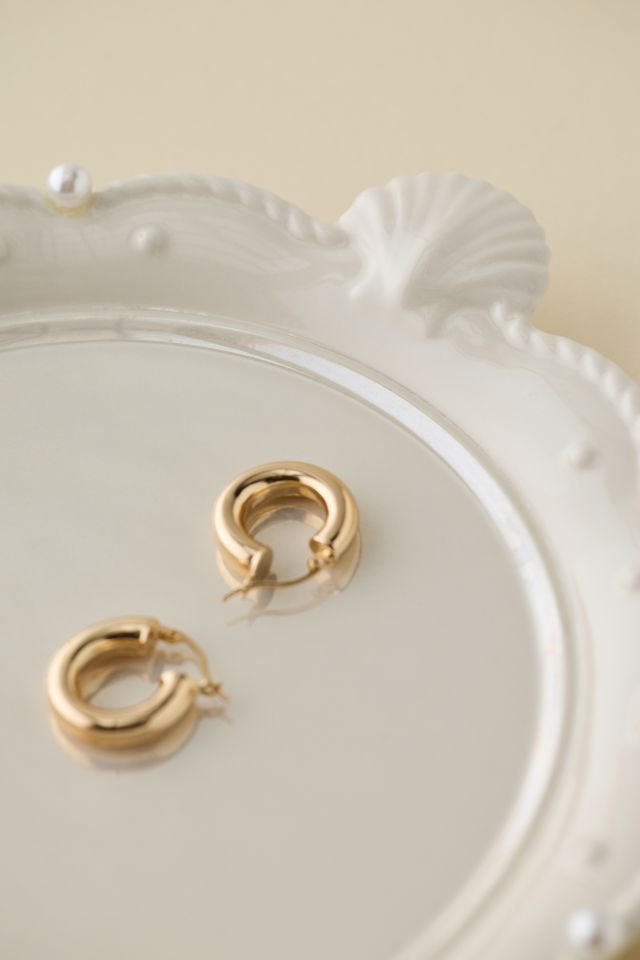 Pearl Shell Ceramic Trinket Tray #1
