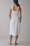 Kimchi Blue Mariana Eyelet Lace Button-Front Midi Dress