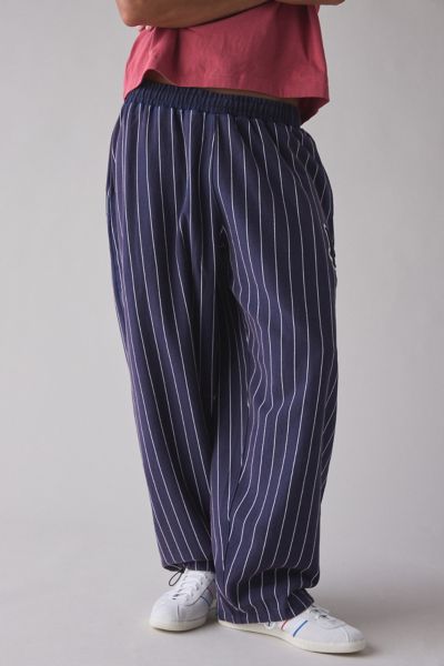 Iets Frans . … Harri Pinstripe Jogger Pant In Navy At Urban Outfitters
