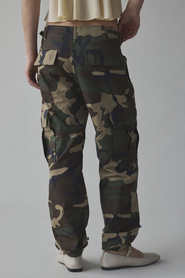 ReMADE By UO Star Patched Camo Cargo Pant #4