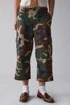 ReMADE By UO Camo Cargo Ankle Pant