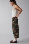 ReMADE By UO Camo Cargo Ankle Pant