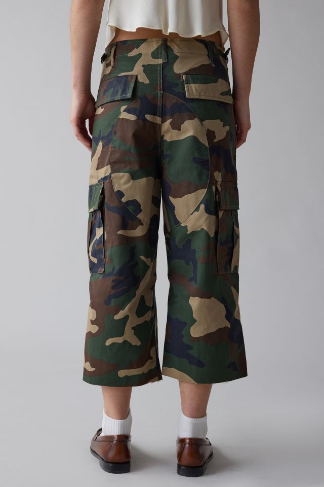 ReMADE By UO Camo Cargo Ankle Pant #4