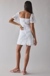 Kiss The Sky Textured Floral Mini Dress