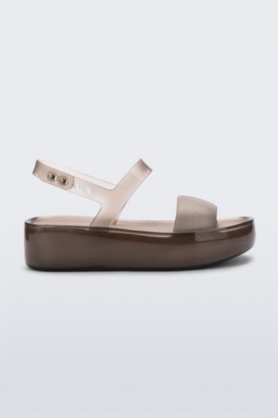 Melissa Float Platform Jelly Sandal In Beige, Women's At Urban Outfitters In Beige