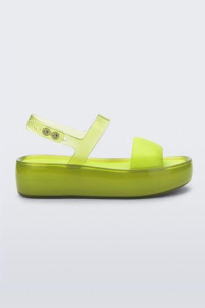 MELISSA FLOAT PLATFORM JELLY SANDAL IN GREEN, WOMEN'S AT URBAN OUTFITTERS 