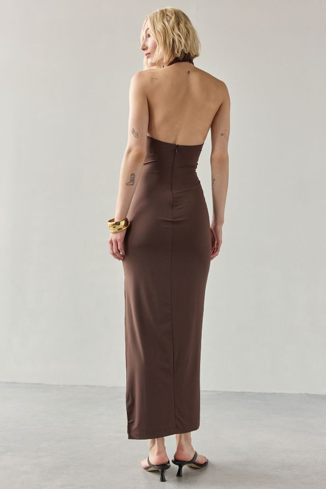 Bardot Neve Collar Cutout Bodycon Maxi Dress #4