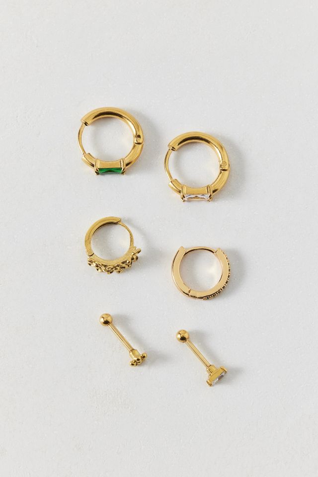 Floral Waterproof Earring Stack Set #2