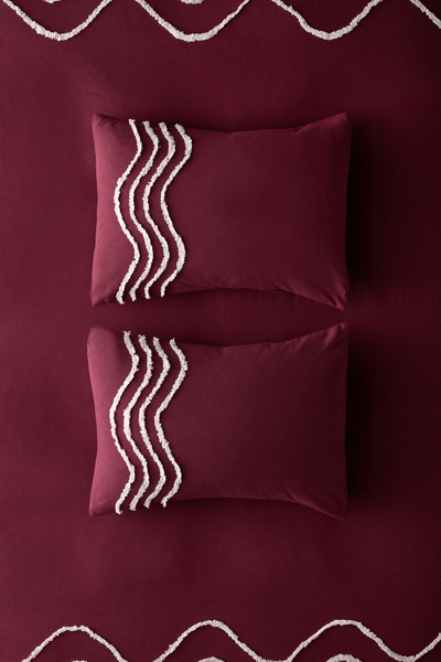 Urban Outfitters Wiggle Bordered Tufted Sham