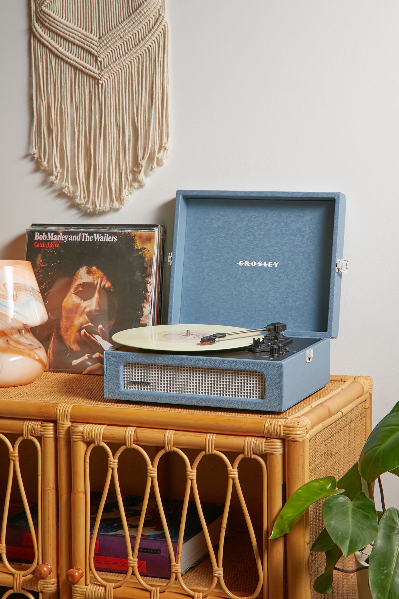 Crosley Voyager Bluetooth Record Player - Light Blue, ONE SIZE