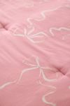 Painted Bows Patterned Comforter Set