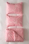 Painted Bows Patterned Comforter Set
