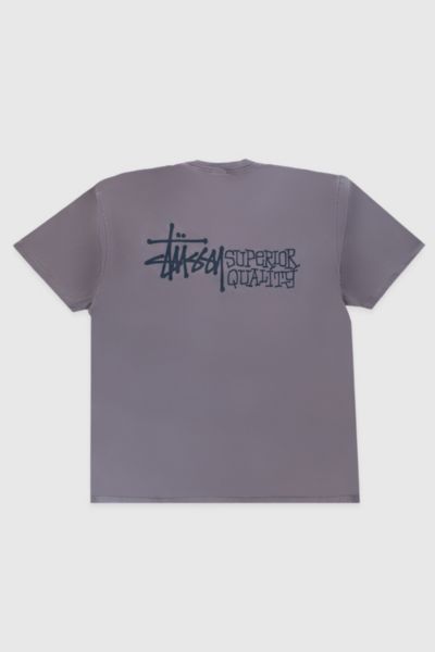 Stussy Superior Quality Pigment Dyed Graphic T-Shirt