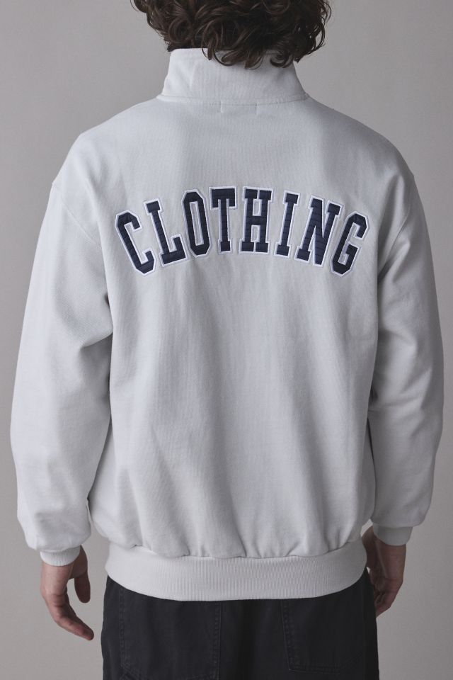 XLARGE 　ARCH LOGO HALF ZIP SWEATSHIRT XLARGE Arch Logo Graphic Half Zip Pullover Sweatshirt