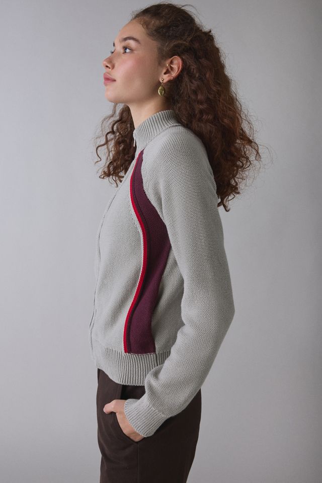 OBEY Lizzie Zip-Front Mock Neck Sweater #3
