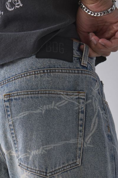 BDG Nitro Barbed Wire Baggy Fit Jean