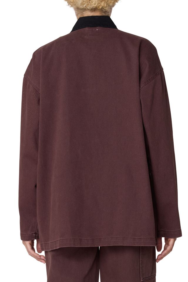OBEY Fritz Oversized Denim Barn Jacket #2