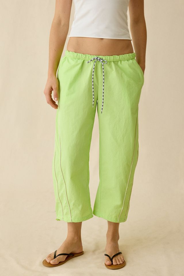 BDG Fast Track Low-Rise Cropped Nylon Pants #1