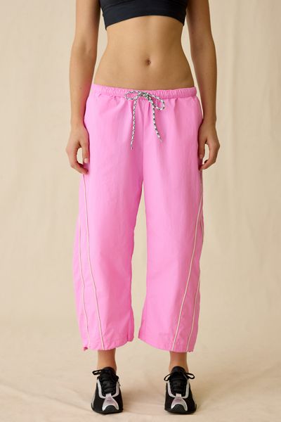BDG Fast Track Low-Rise Cropped Nylon Pants