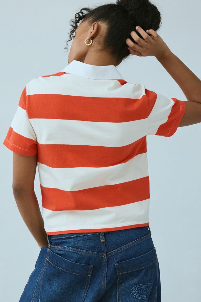 Starter Striped Short Sleeve Polo Shirt #2