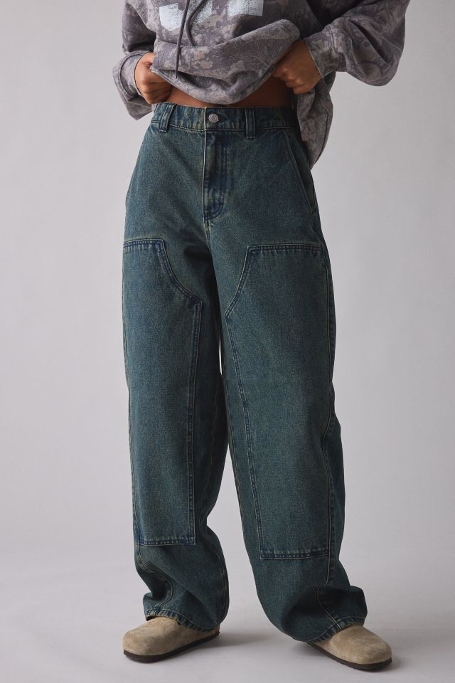 OBEY Leah III Baggy Double Knee Jeans #1