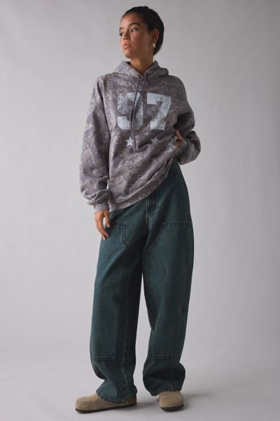 OBEY Leah III Baggy Double Knee Jeans