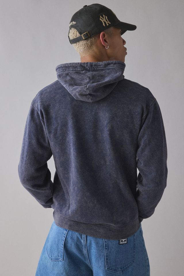 ReMADE By UO Acid Wash Zip-Up Hoodie Sweatshirt | Urban