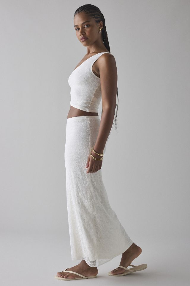 UO Harlow Lace Low-Rise Maxi Skirt #2