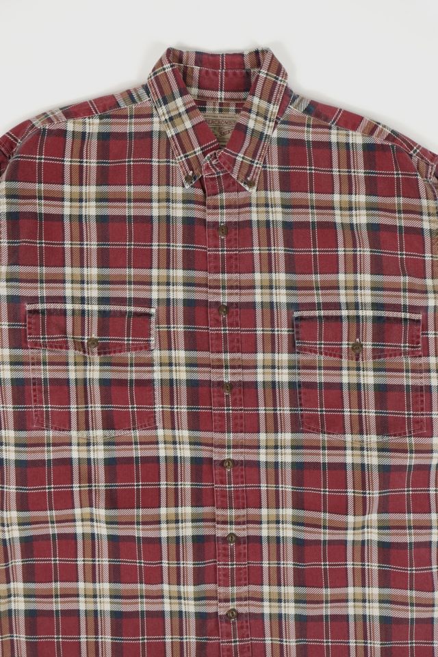 Vintage Abercrombie Plaid Button-Down Shirt #1