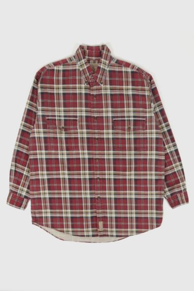 Vintage Abercrombie Plaid Button-Down Shirt