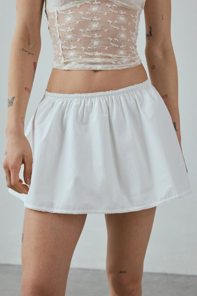 Kimchi Blue Belle Cotton Poplin Mini Skirt #1