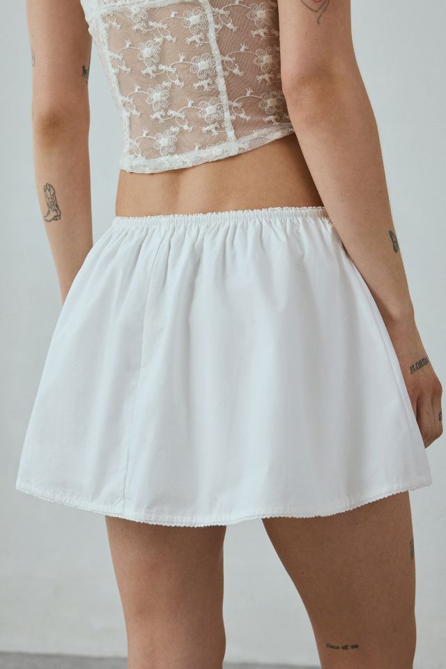 Kimchi Blue Belle Cotton Poplin Mini Skirt #3