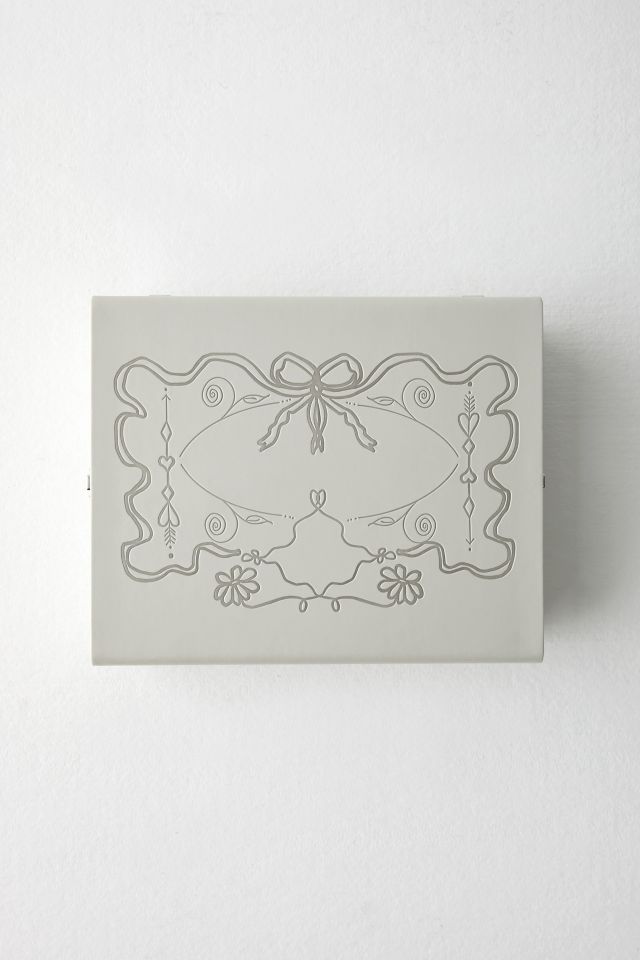 Crosley UO Exclusive Embossed Bows Voyager Bluetooth Record Player #1