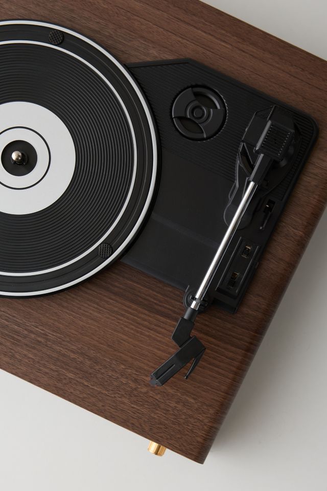 Crosley Alto Record Player & Speakers Shelf System #3