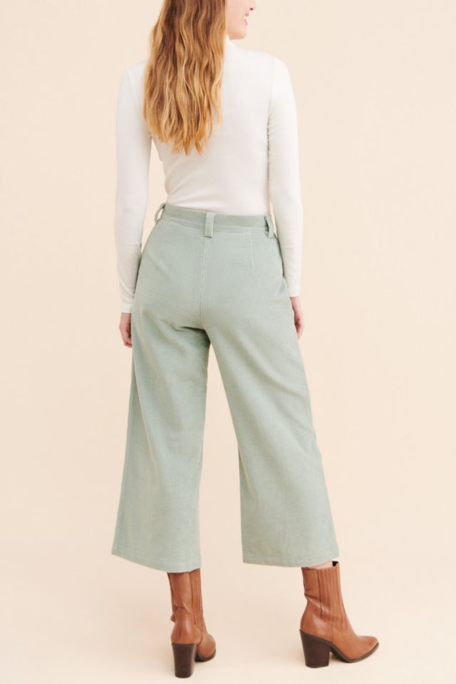 Charlie Holiday Sea Foam Wide Leg Pant #2