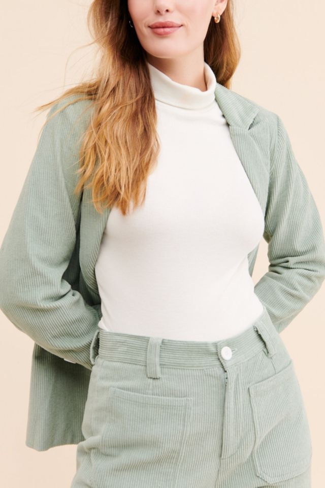 Charlie Holiday Sea Foam Wide Leg Pant #3