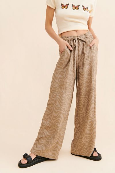 Marie Printed Cargo Pants
