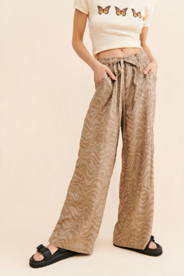 Marie Printed Cargo Pants #3