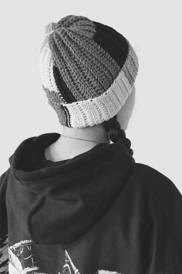 MARVES new york Upcycled Scrap Yarn Crochet Beanie No.24-010 #2